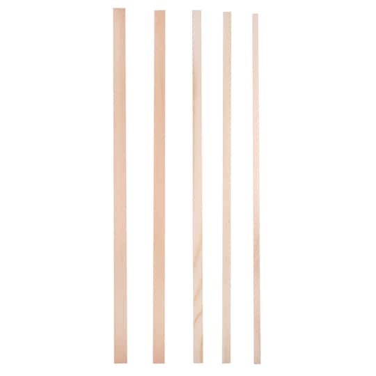 12 Packs: 8 ct. (96 total) 12" Wooden Square Dowels by Creatology™